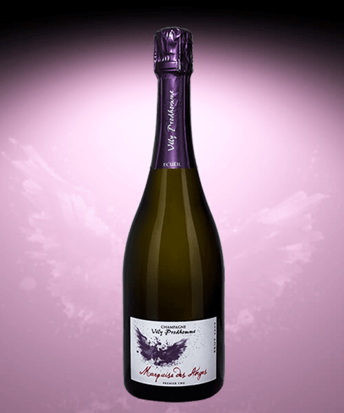 Champagne Vély-Prodhomme rosé - Minerve web studio